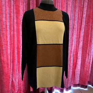 SJ Designs Sweater with Gold - Medium